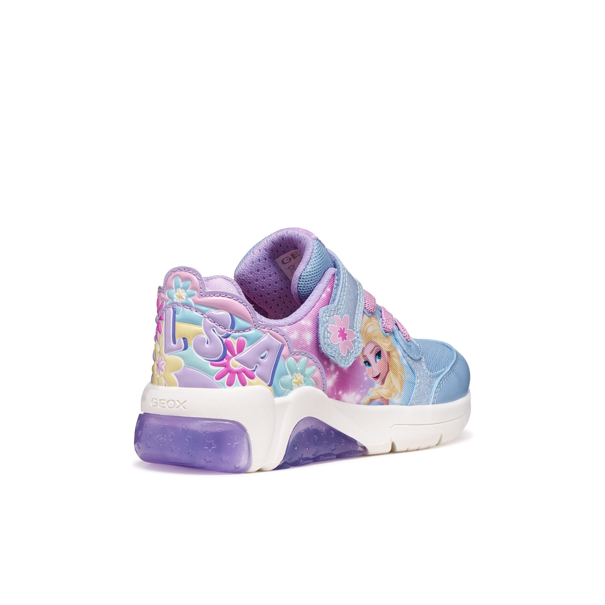 Geox Girls Trainer J Fadinlight Lilac/Sky