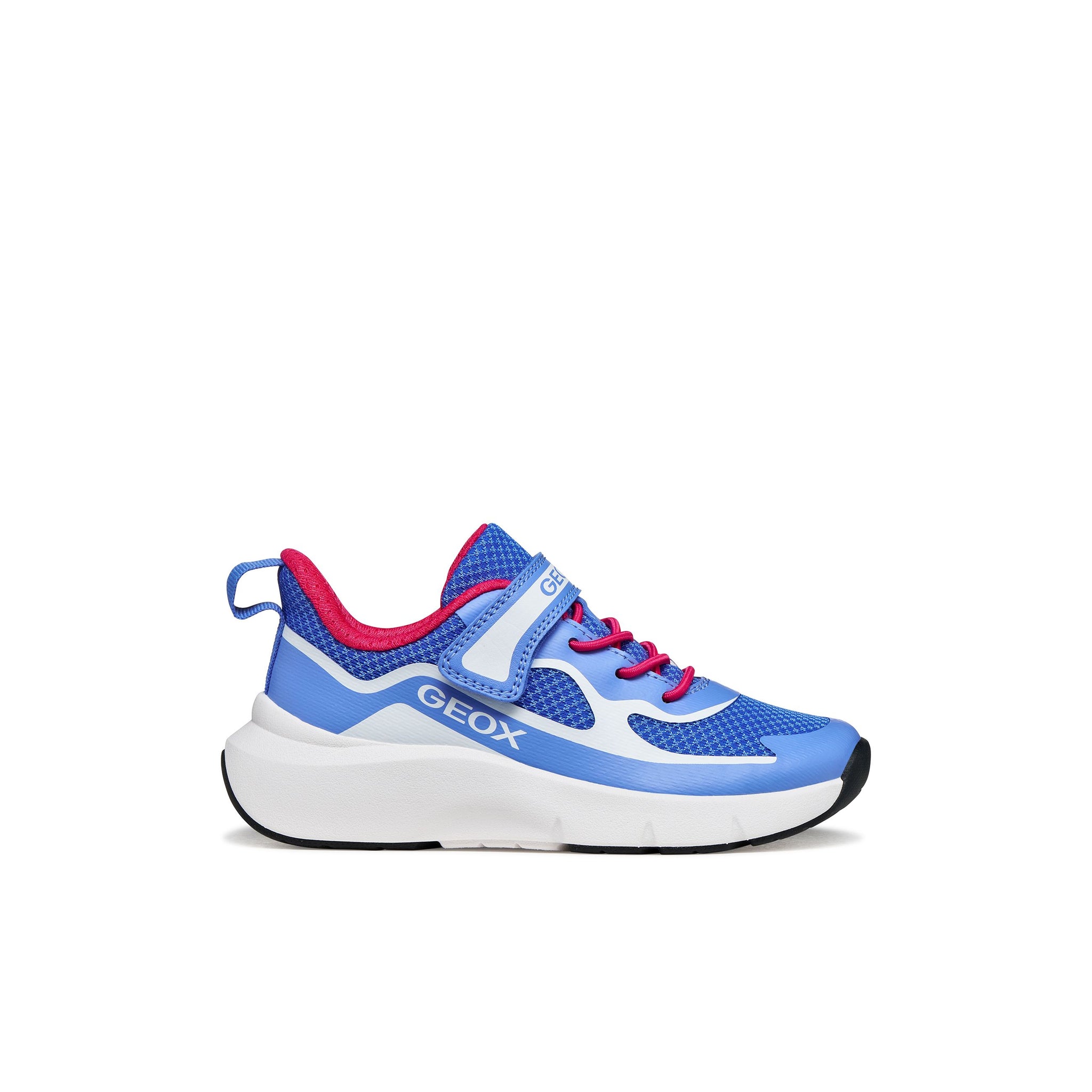 Geox Kids J Pro-Ran Trainer Blue/White