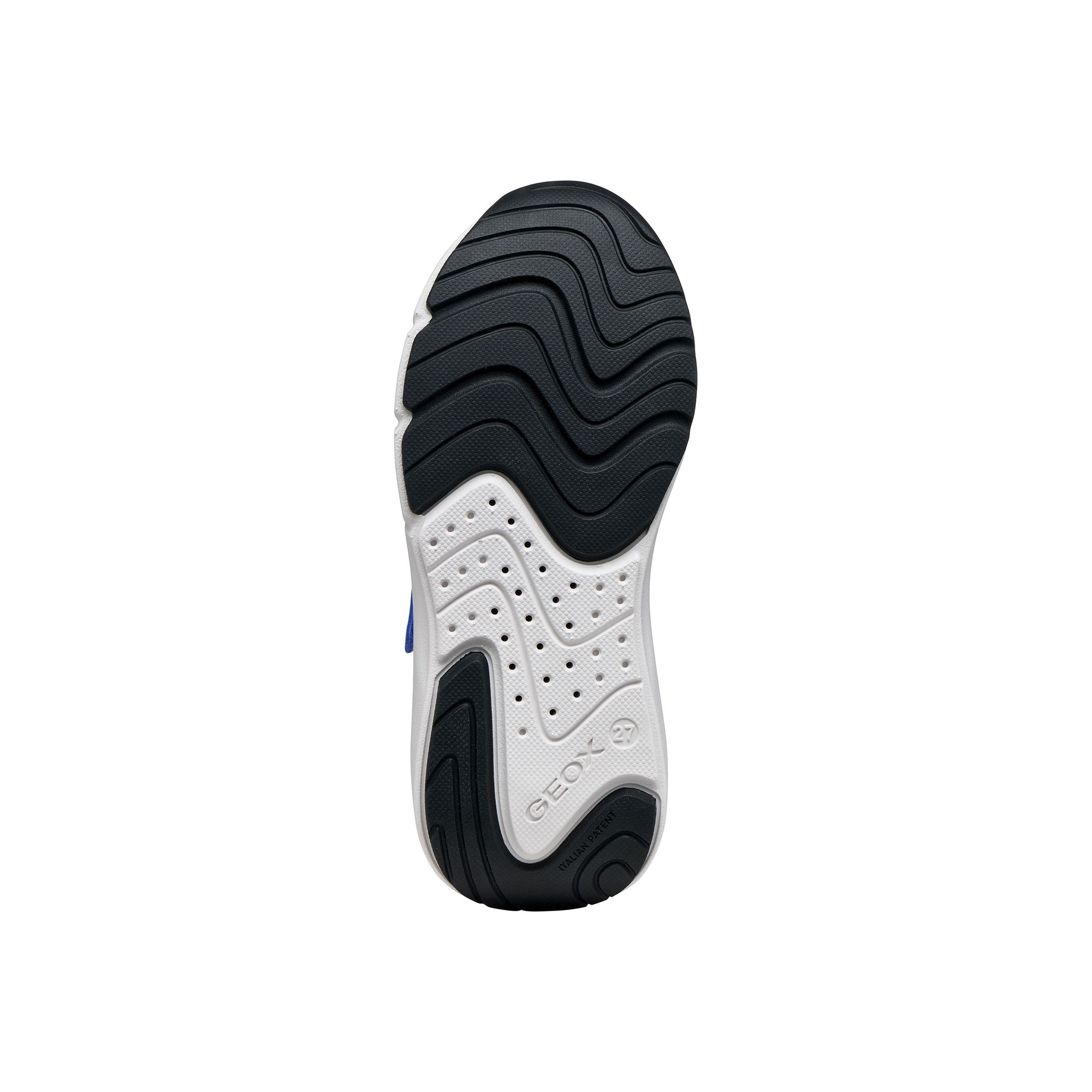 Geox Kids J Pro-Ran Trainer Blue/White