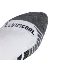 Adidas Unisex Socks 3 Pack Performance ClimaCool Cushioned Quarter White/Black