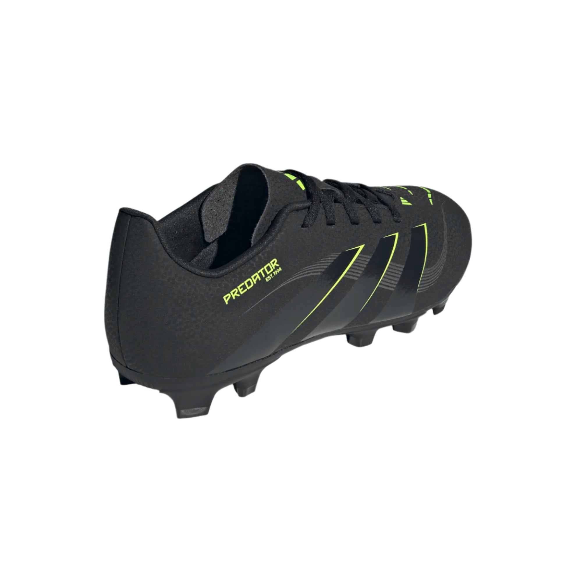 Adidas Junior Football Boot Predator Club FG/MG Black/Carbon/Luclem