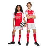 Adidas kids' white shorts