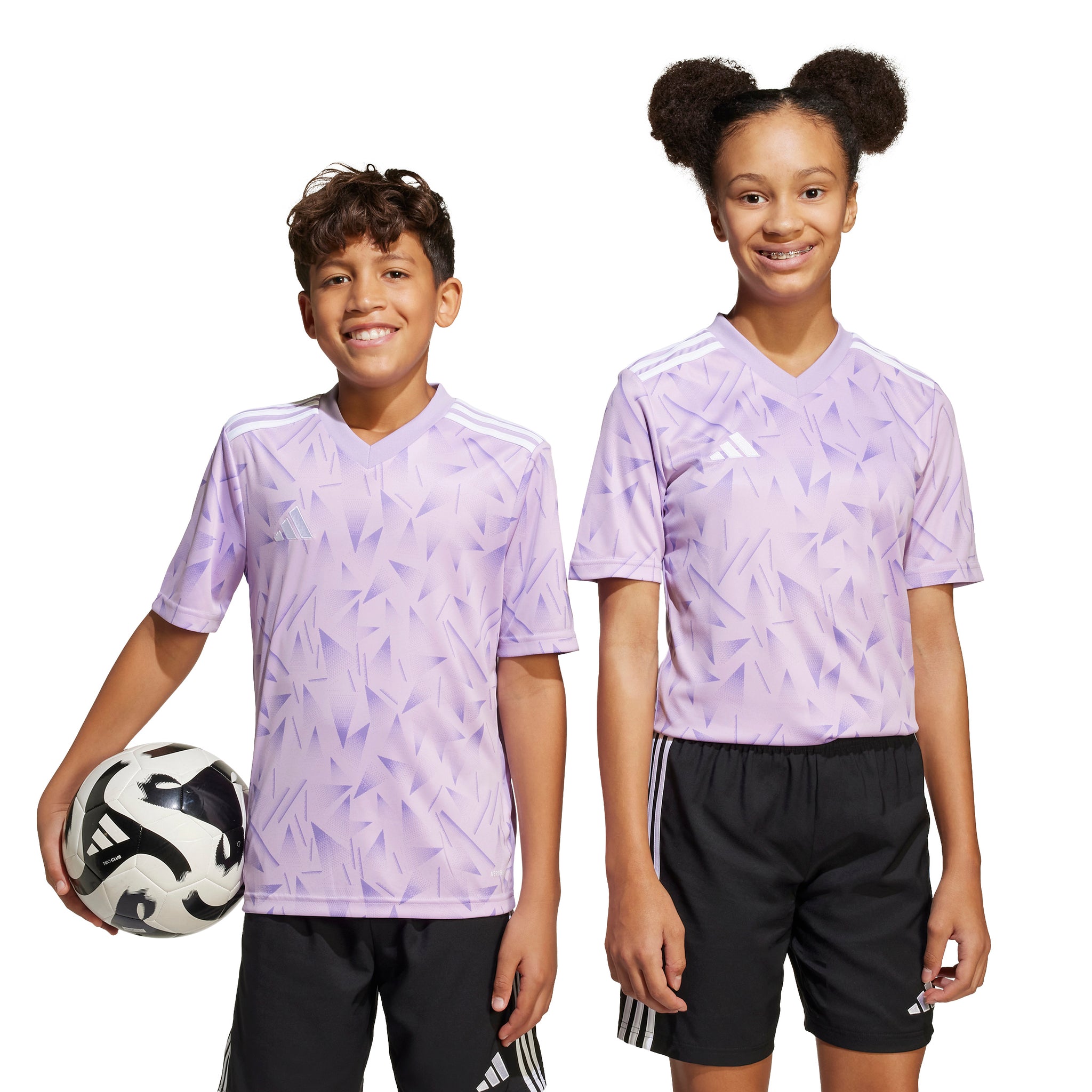 Adidas Youth Team Icon 25 Jersey Purple Glow