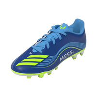 Adidas Junior Football Boots F50 Messi Club FG/MG J Royal Blue/Yellow/Blue