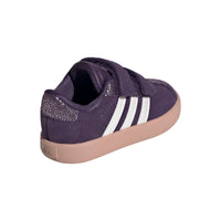 Adidas Kids Trainer VL Court 3.0 CF Aurora Plum/Zero Metalic/Pink Gum