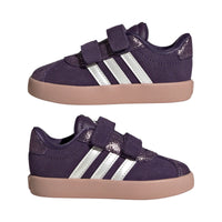 Adidas Kids Trainer VL Court 3.0 CF Aurora Plum/Zero Metalic/Pink Gum