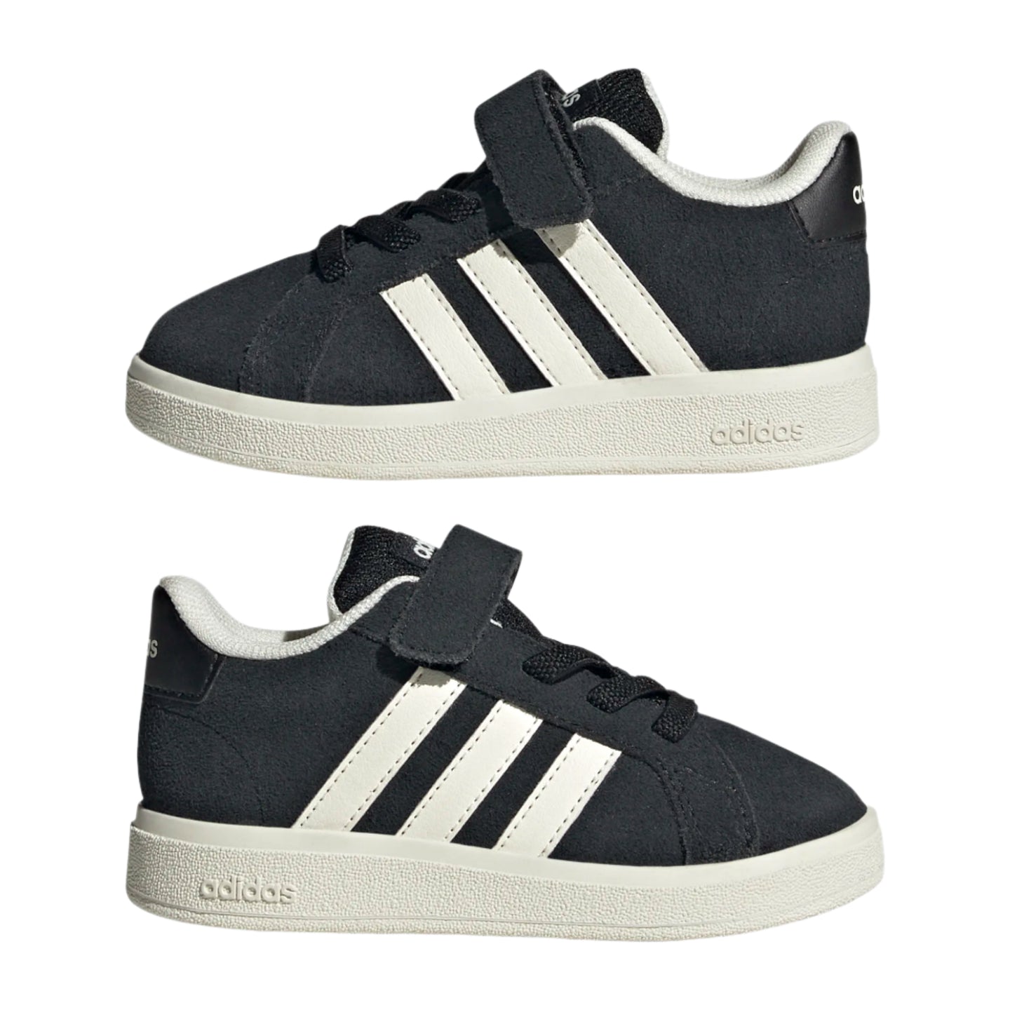 Adidas Infant Trainer Grand Court 2.0 Core Black/Off White/Cloud White