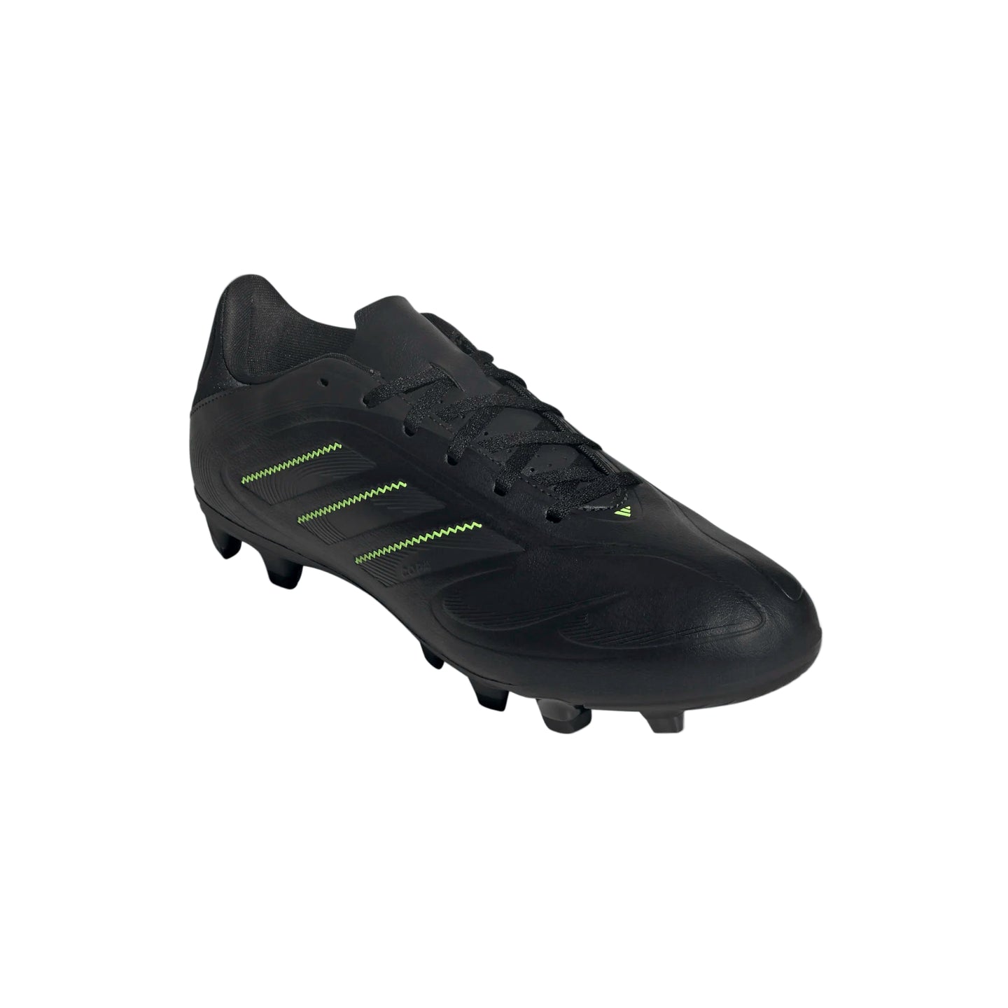 Adidas Adults Football Boot Copa Pure III Club FG/MG Core Black/Dark Grey Solid Grey/Lucid Lemon