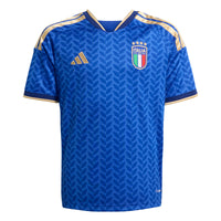 Adidas Italy Youth Home Jersey 26 Blue