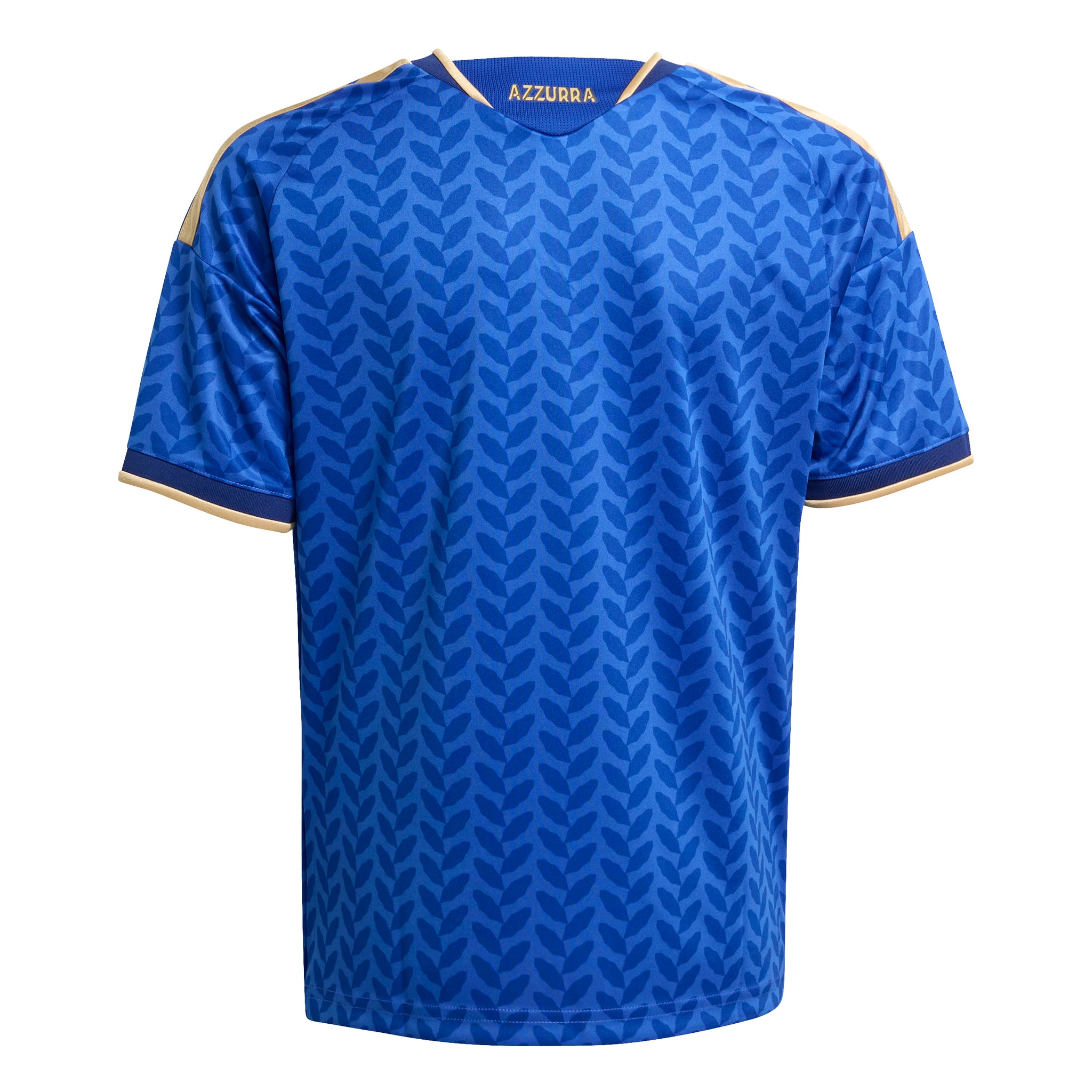 Adidas Italy Youth Home Jersey 26 Blue