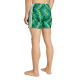 Adidas Mens Swim Shorts Football Inspired Graphic 5-Inch Green