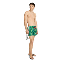 Adidas Mens Swim Shorts Football Inspired Graphic 5-Inch Green