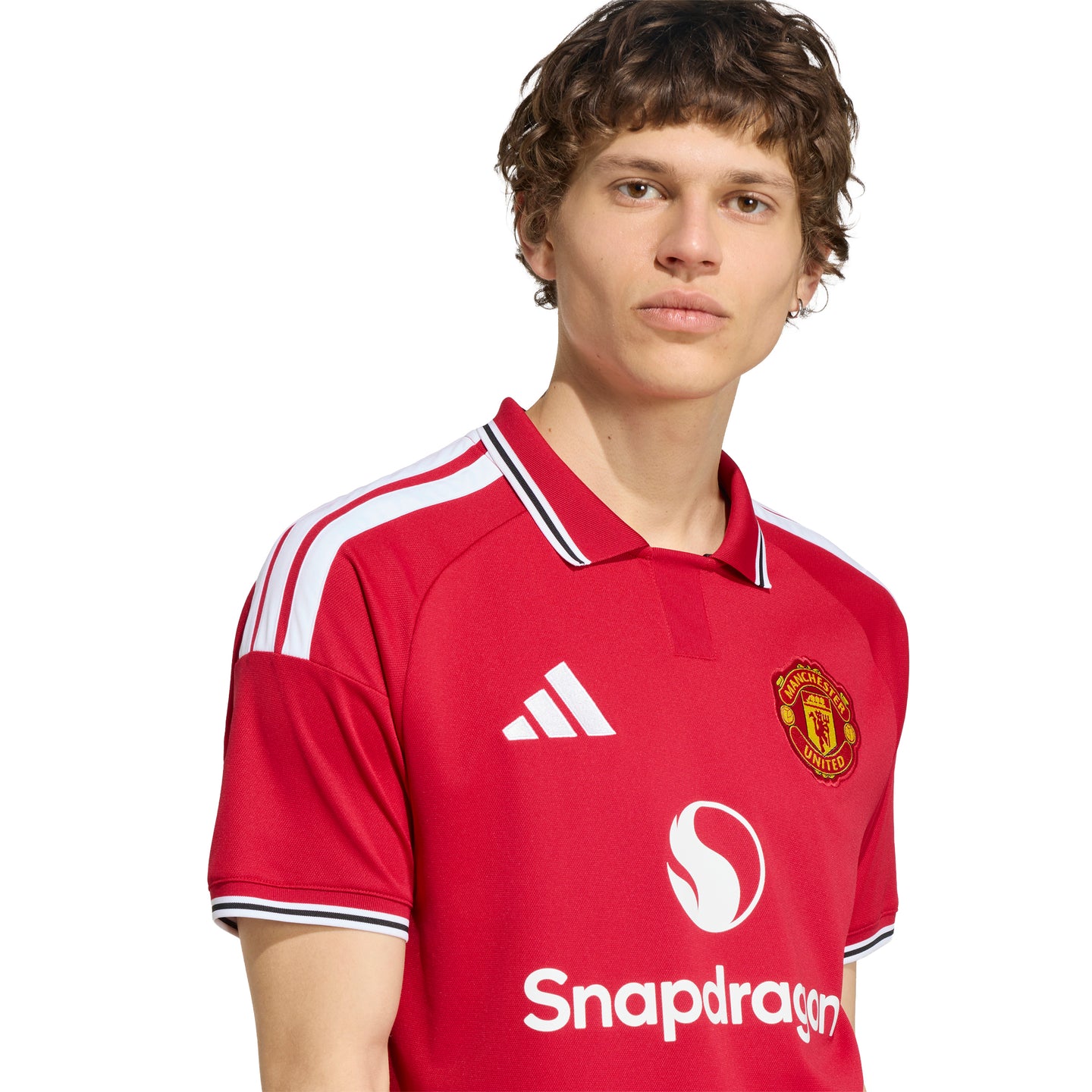 Adidas Manchester United Adults Home Jersey 26/27 Red