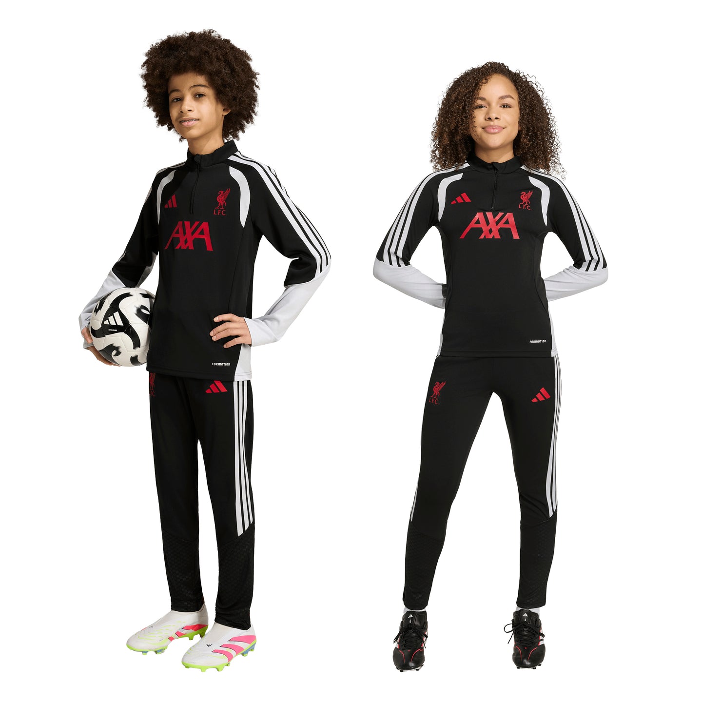Adidas Liverpool FC Youth Tiro Training Pants 26/27 Black