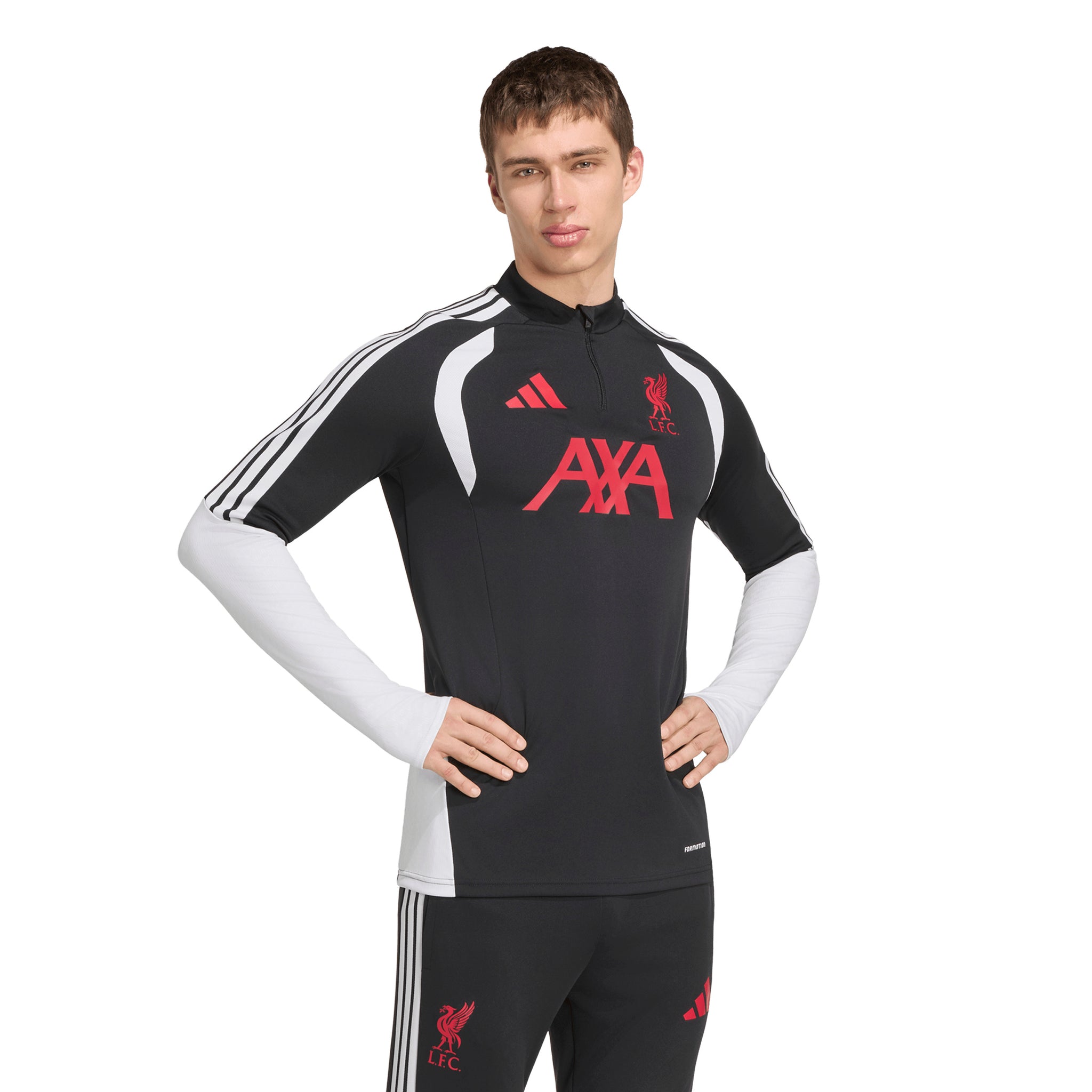 Liverpool FC black top with zip