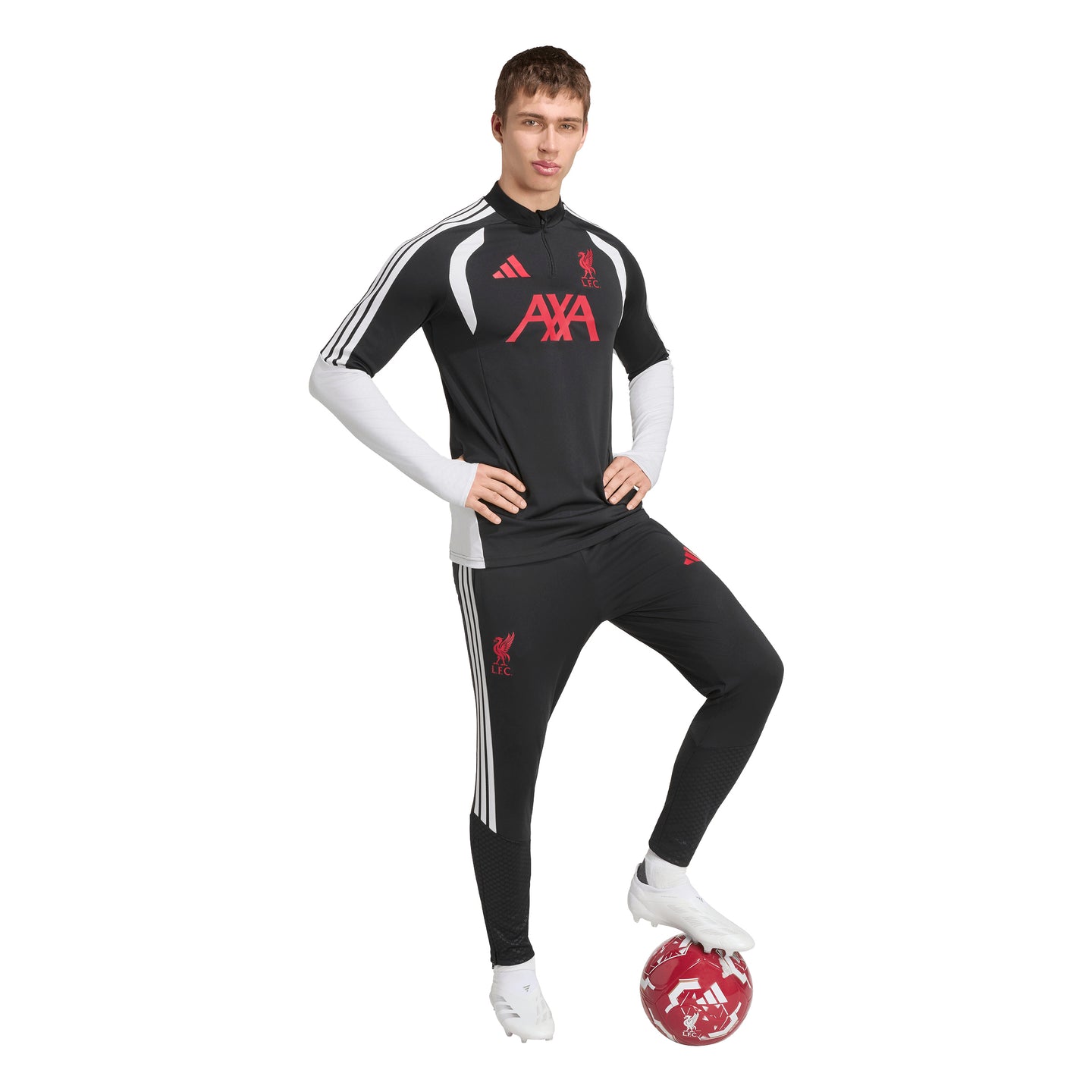 Adidas Liverpool FC Adults Tiro Training Top 26/27 Black