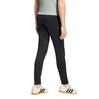 Adidas Girls Leggings Glam Black/Silver Metallic