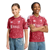 Adidas Liverpool FC Youth Home Jersey 26/27 Red
