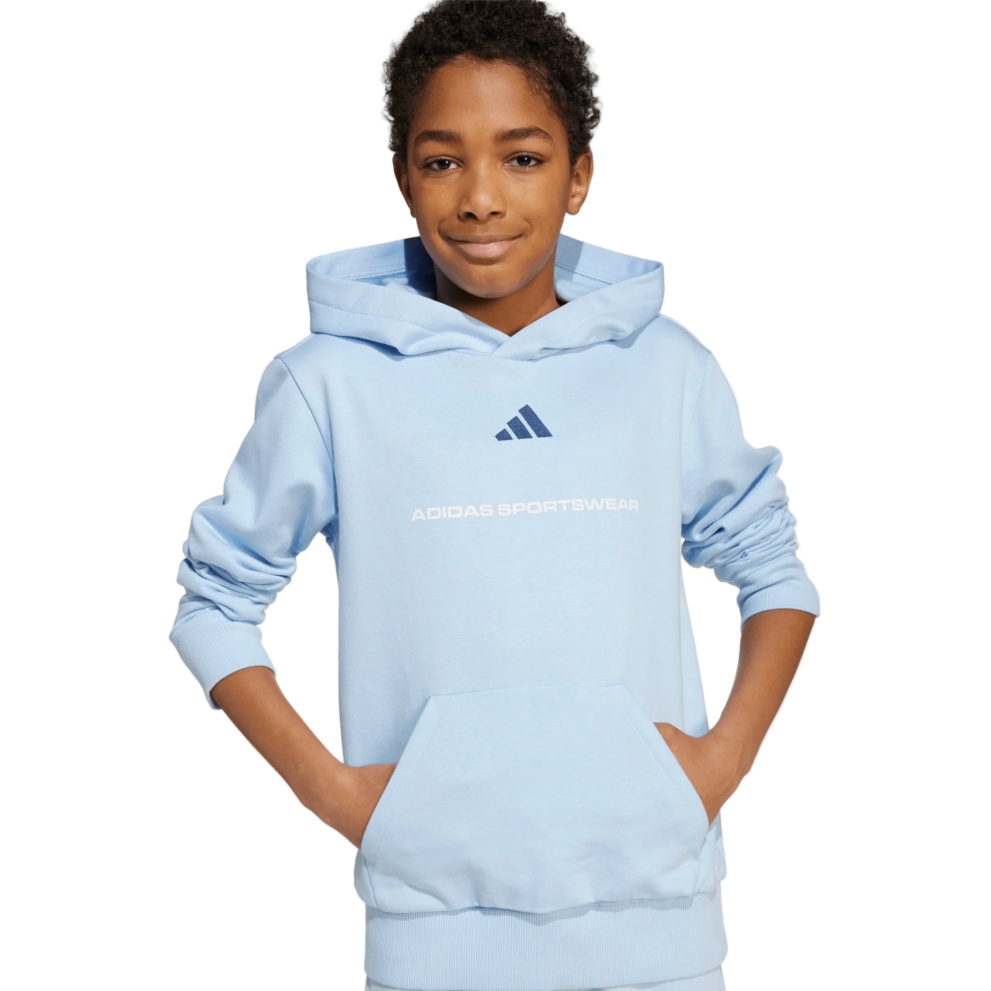 Adidas boys' fleece hoodie