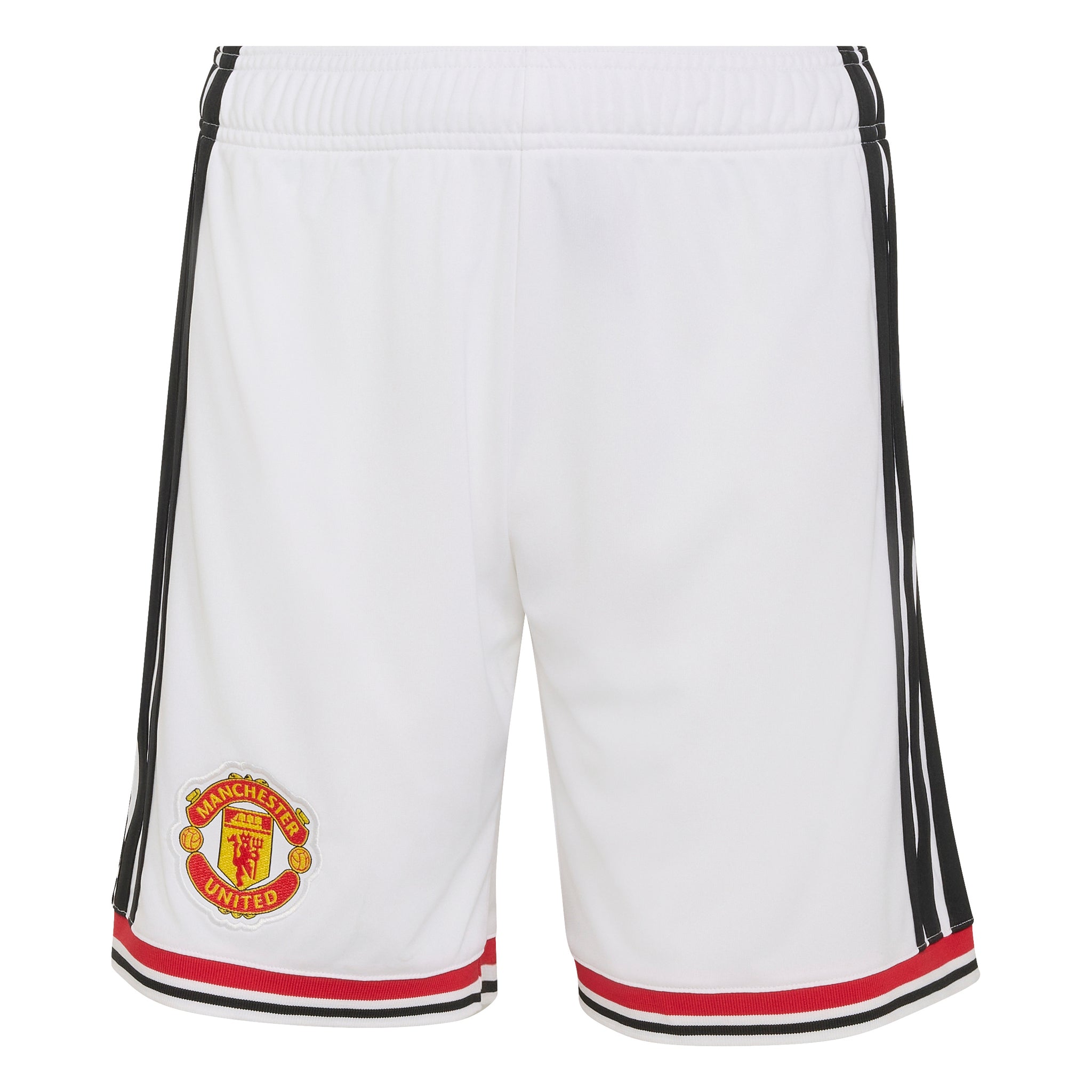 Adidas Manchester United Youth Home Shorts 26/27 White