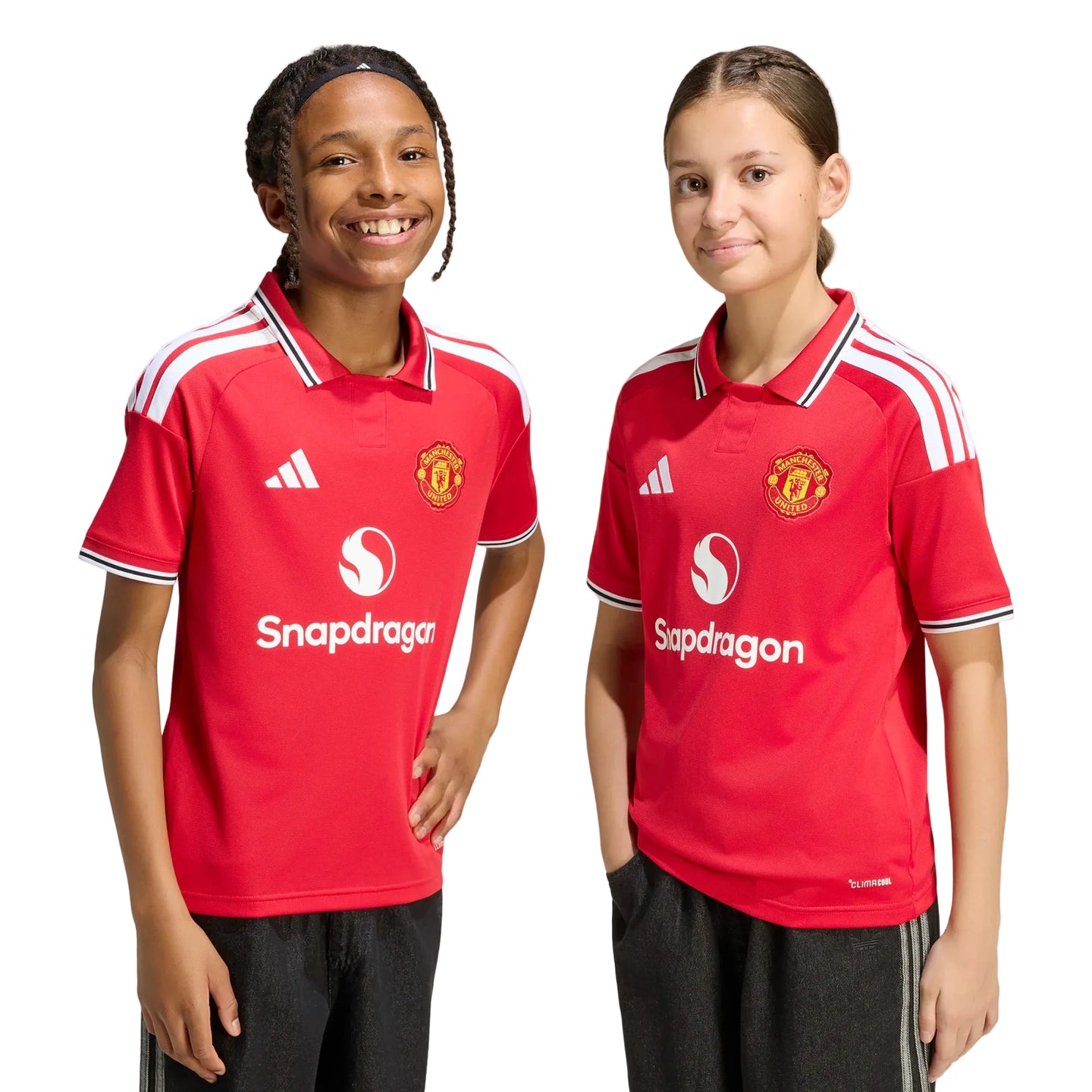 Adidas Manchester United Youth Home Jersey 26/27 Red