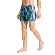 Adidas Mens Fotball Inspired Graphic Swim Shorts Yellow