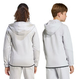Adidas Youth Hoodie Tiro Travel Sweat Light Grey