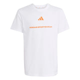Adidas Boys T-Shirt KG5189 White