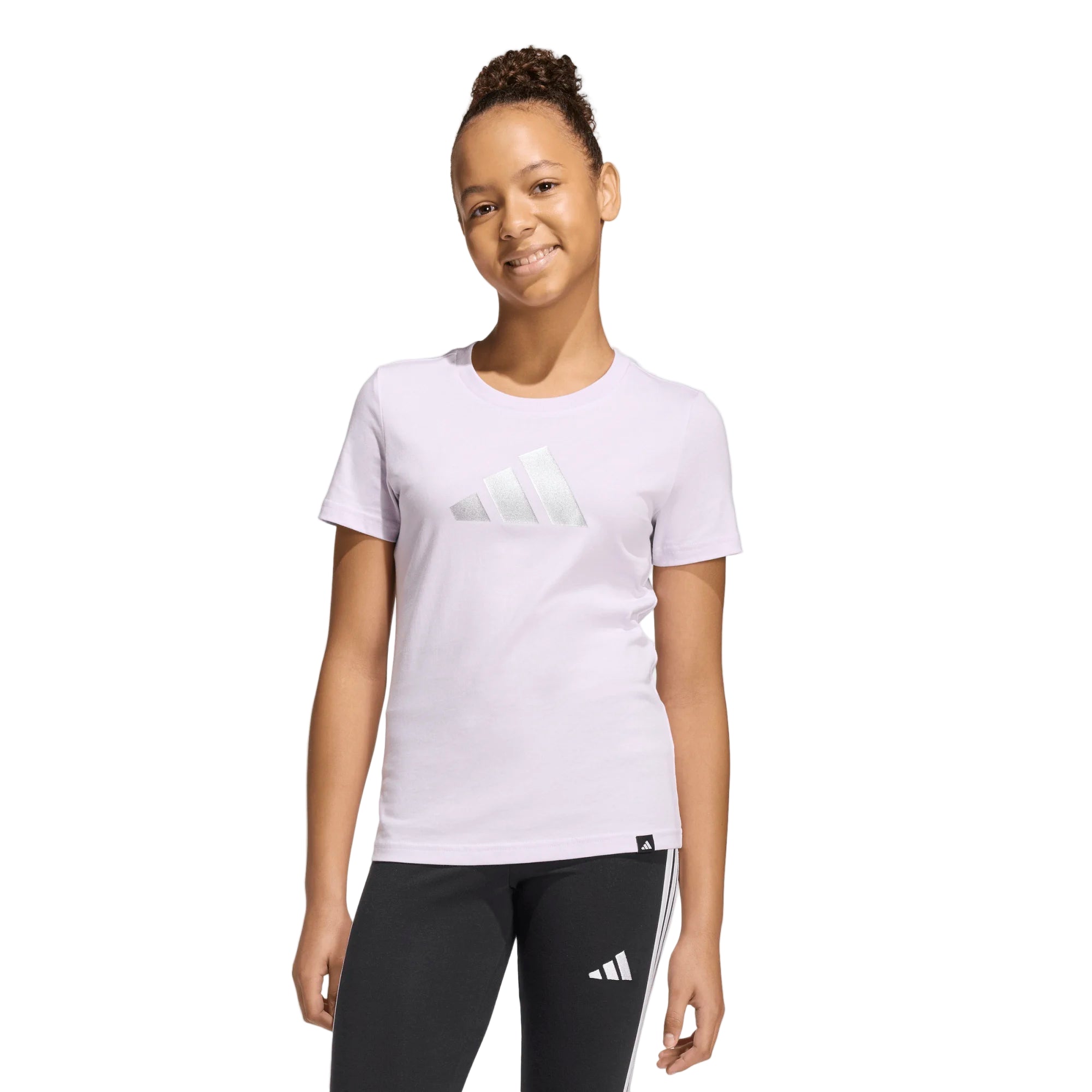 Adidas Girls T-Shirt Glam Ice Lavender