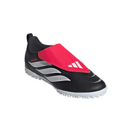 Adidas Junior Astro Turf Boot Predator Club Velcro TF Black