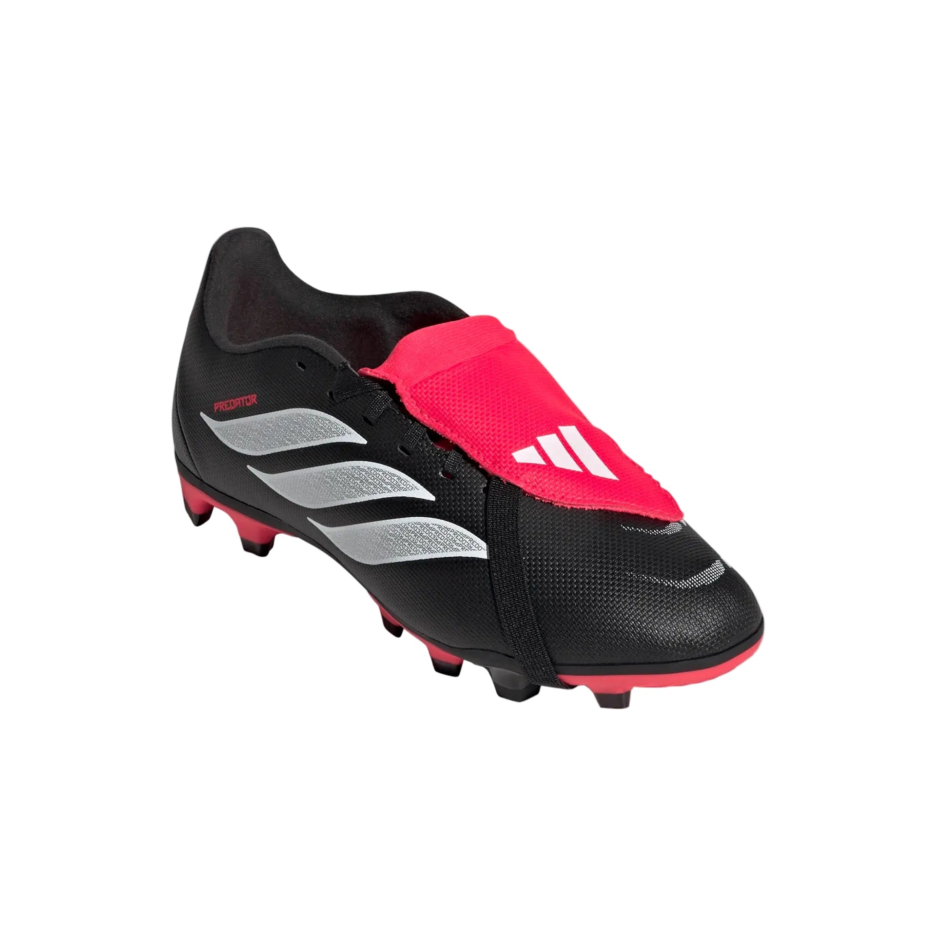 Adidas kids' black and white boot