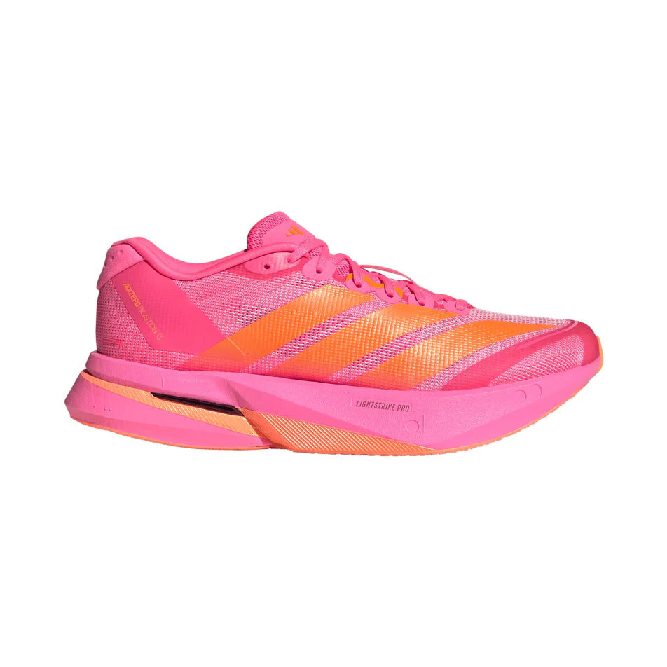 Adidas Womens Trainer Adizero Boston 13 Lucid Pink/Lucid Orange/Iron Metallic