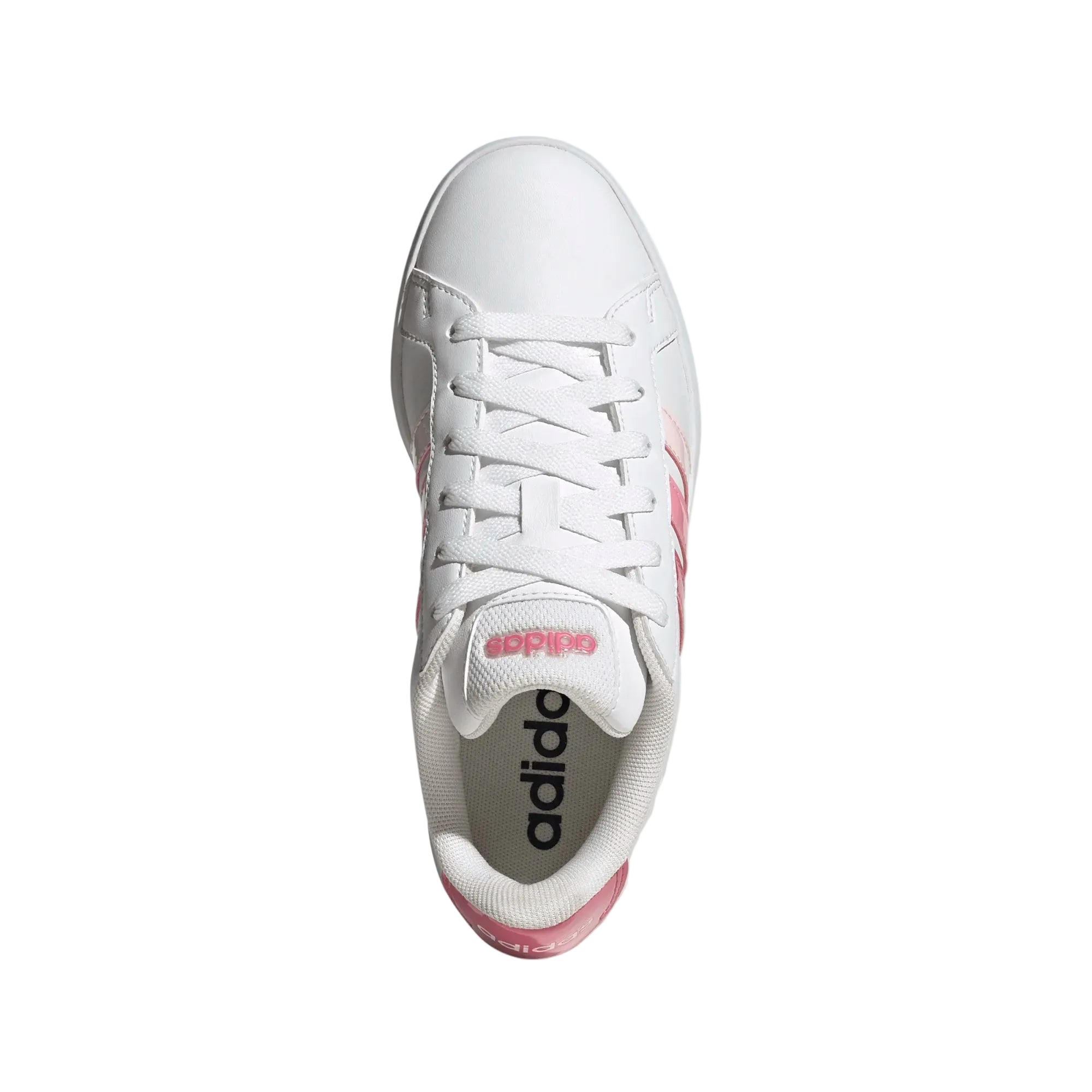 Adidas Girls Trainer Grand Court 3.0 J White