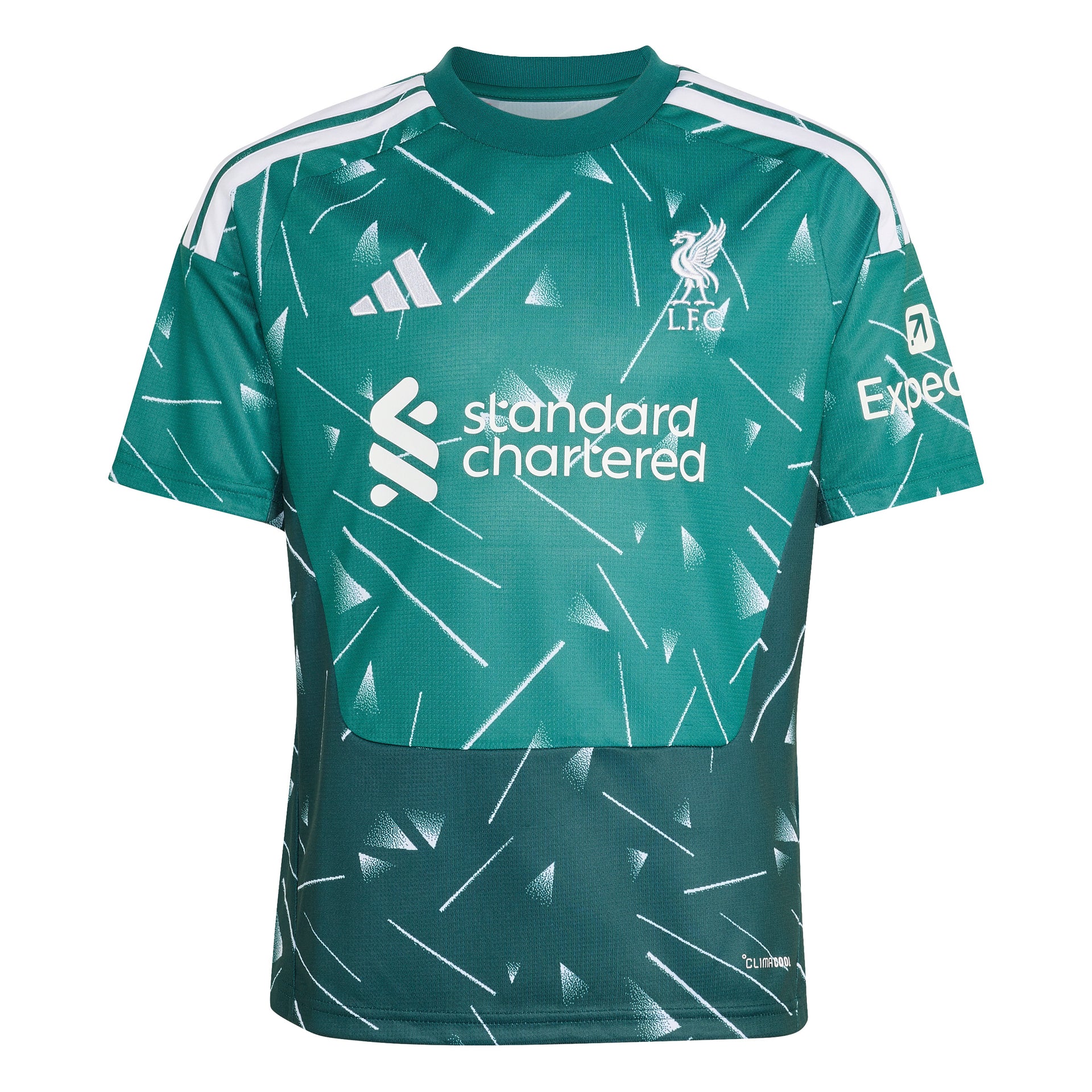 Liverpool FC kids' green goalkeeper shirt