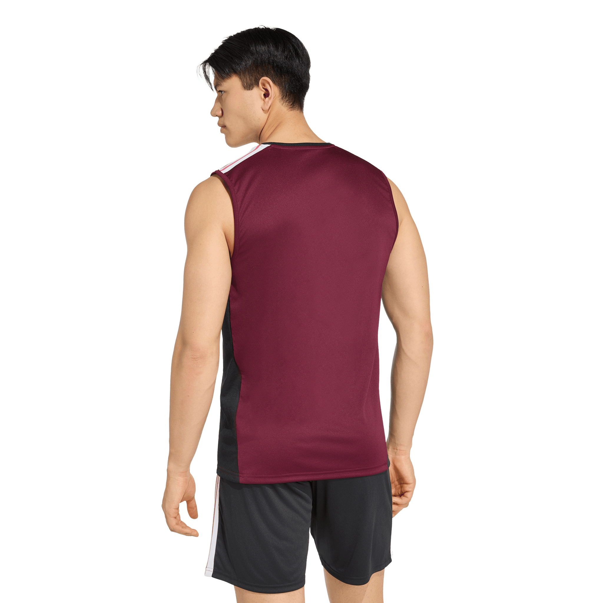 Adidas Mens All Blacks Singlet Maroon
