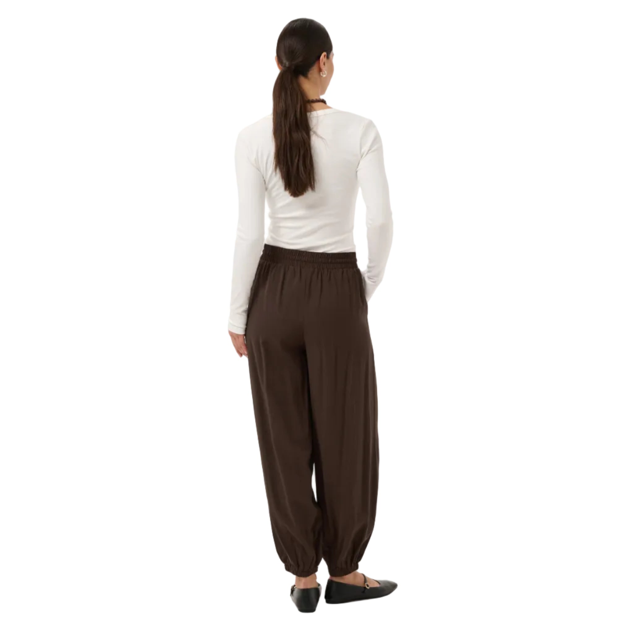 Kaffe Womens Pant Alberta Coffee Bean