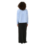 Kaffe Womens Shirt Vaiana Blue Fog