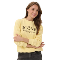 Kaffe Womens Sweatshirt Roseanne Sunlight