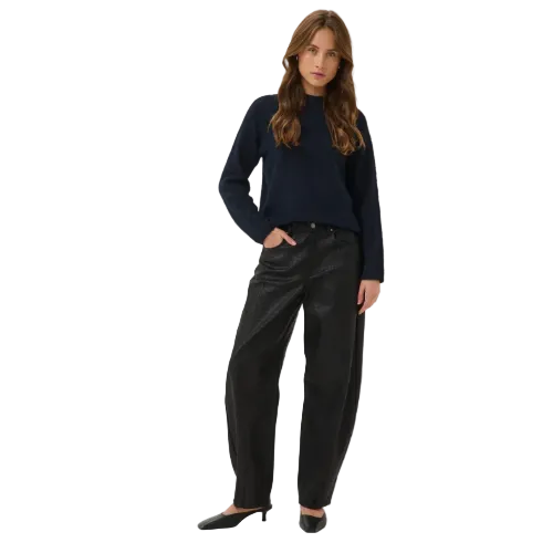 Kaffe Women's KAcoco Jeans Black Deep