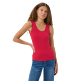 Kaffe Women's Top Omi Crimson