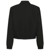 Kaffe Womens Bomber Jacket Sakura Black Deep