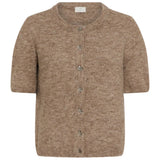 Kaffe Womens Cardigan Martine Desert Taupe Melange