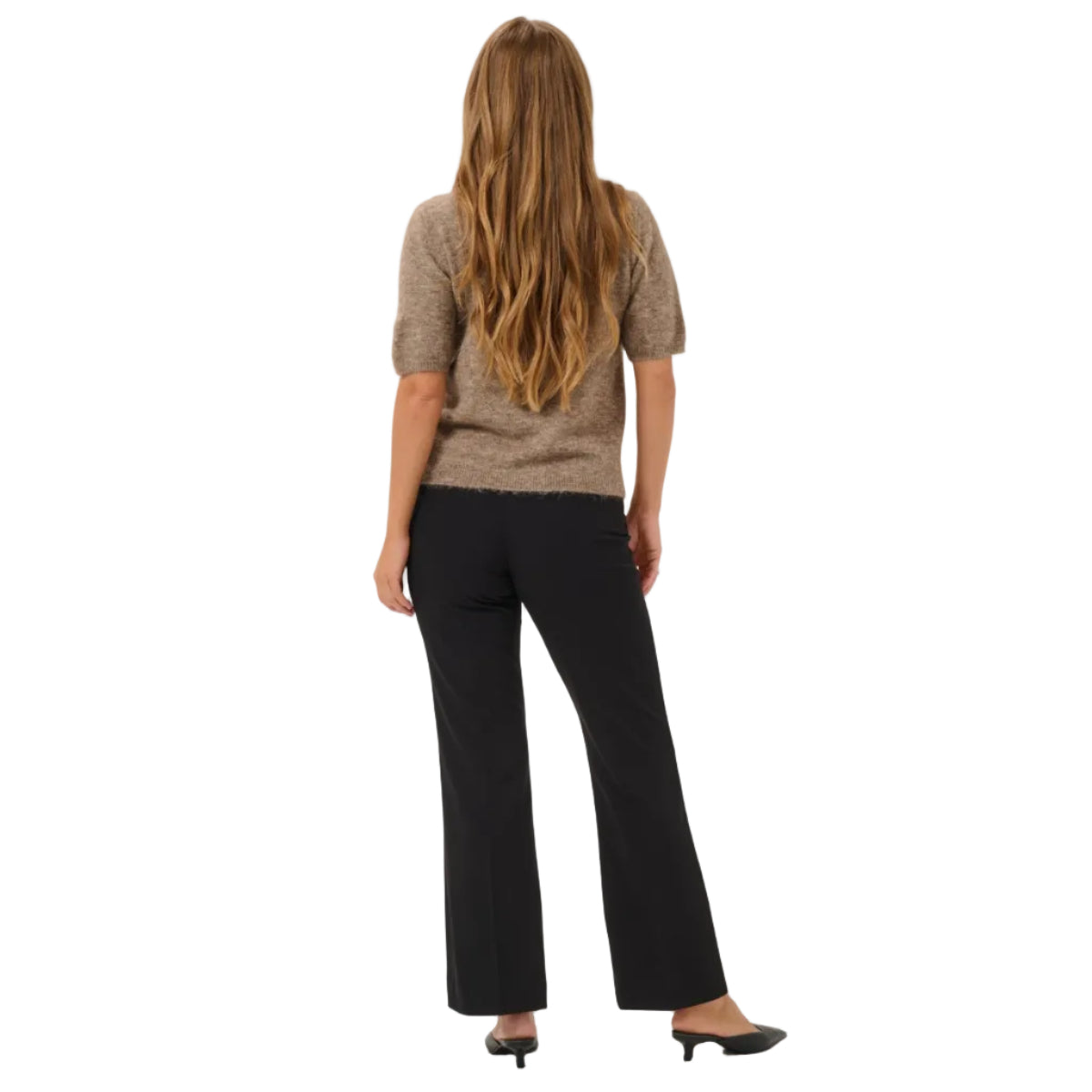 Kaffe Womens Cardigan Martine Desert Taupe Melange