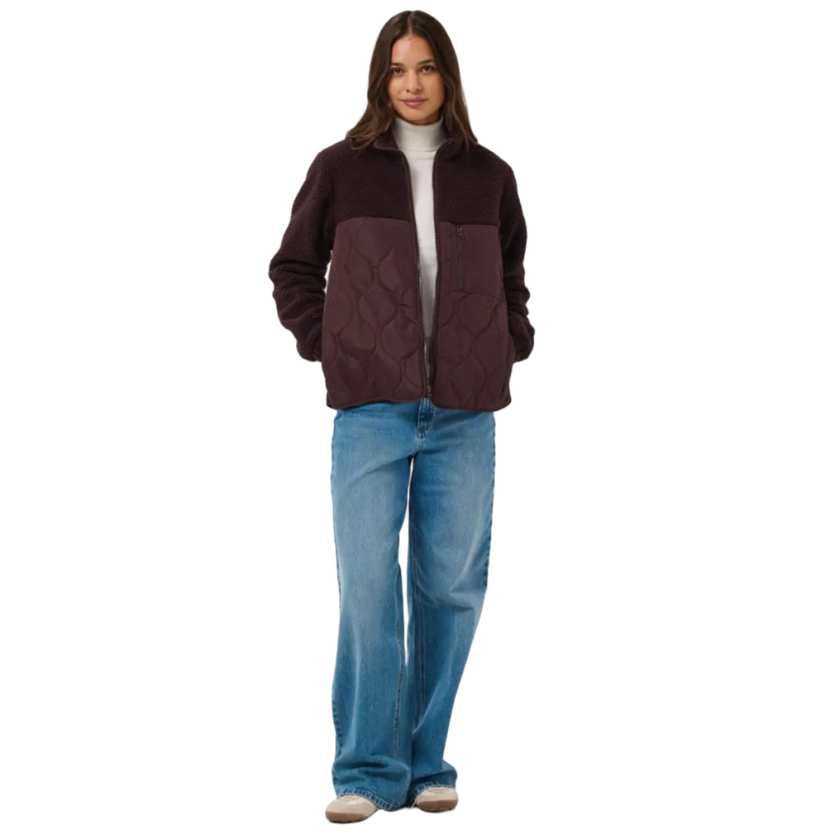 Kaffe Gracelyn women's jacket in fudge