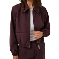 Kaffe Womens Bomber Jacket Sakura Fudge
