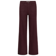 Kaffe Womens Jeans Brook HW Regular Fit Fudge