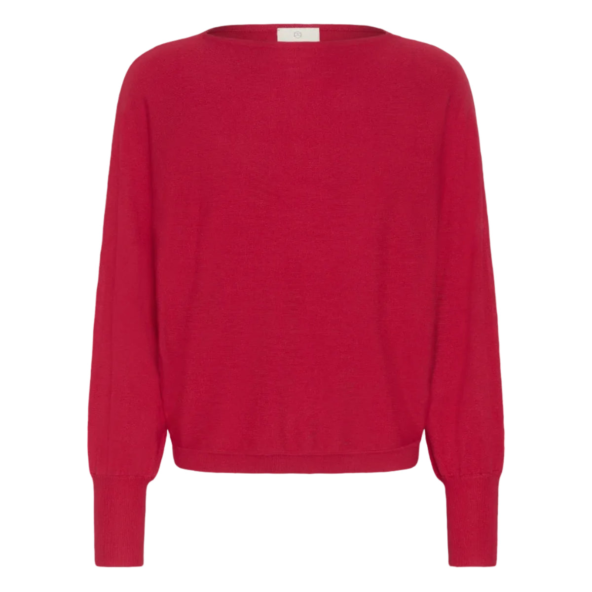 Kaffe women's Lizza batwing jumper in crimson