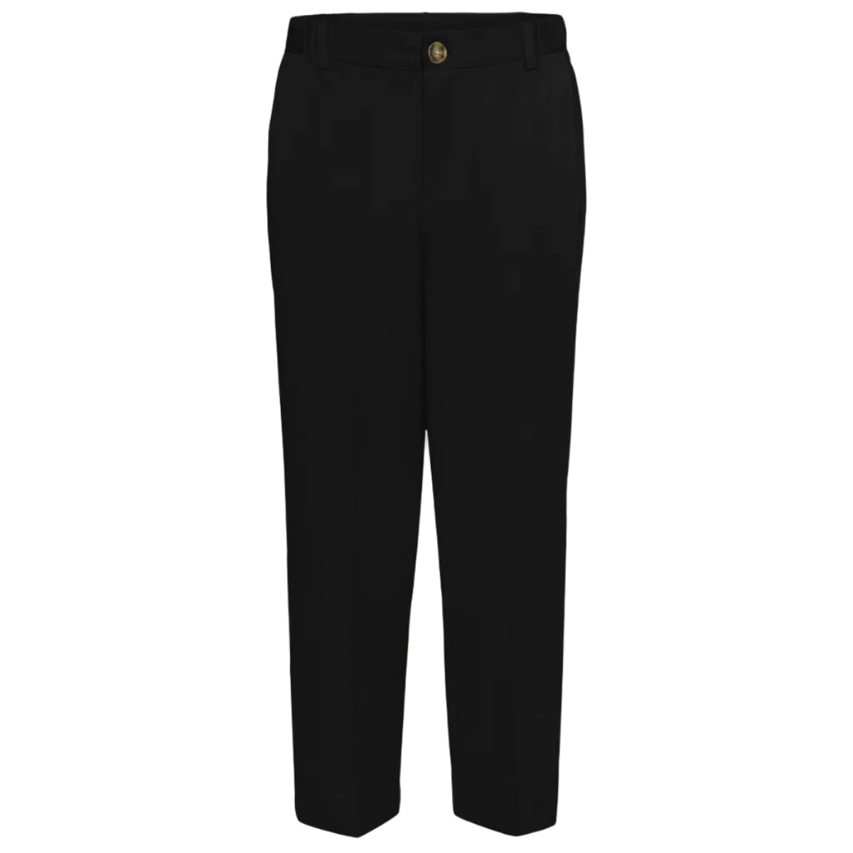 Kaffe Heather women's black cropped trousers
