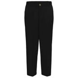 Kaffe Womens Pants Heather Cropped Black Deep