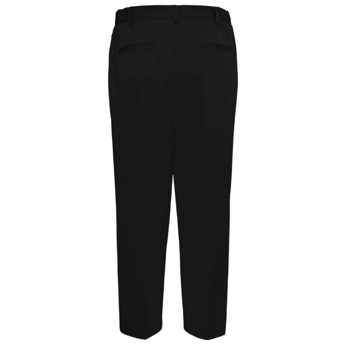 Kaffe Womens Pants Heather Cropped Black Deep